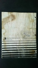 White Farm Equipment 500 & 600 Pick-Ups Parts and Instruction Manual
