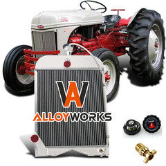 Aluminum 3 Row Radiator Fits Ford 8N 9N 2N Models 8N8005 86551430 Tractor.