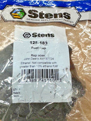 Stens Fuel Cap for John Deere AM122880 AM137724; 125-183 – NEW