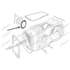 181217M3 Massey Ferguson 35 50 65 135 150 165 175 180 230 231 Side Cover Gasket