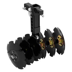 20” Rear Disc Harrow 6 pieces Disc Plow Adjustable Heavy Duty Durable Universal