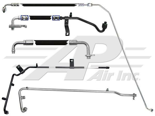 NEW AC HOSE KIT FITS Peterbilt 04-07 379 Cab Forward Hose and Steel Line Kit