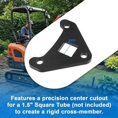 2PCS Final Drive Reinforcement Bracket Kit For Chinese Mini Excavator Heavy Duty