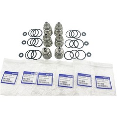 For Volvo D13 D11 D16 6PCS Fuel Injector Sleeve Cup Set 21515329 21401136