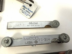 Machinist & Automotive Specialty Tools FEELER GAUGES- BLUE POINT MATCO CAL VAN++