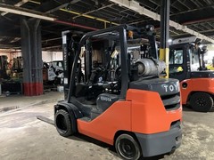 2020 Toyota 8000 LB Forklift With Side Shift and 2 Stage Mast