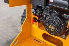 Free Ship Mini Skid Steer Loader Stand On With 13.5HP B&S Engine Wheel Loader