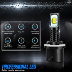 2 bright White LED light bulbs For Deere 8100 8110 8200 8210 8300 8310 8400 8410