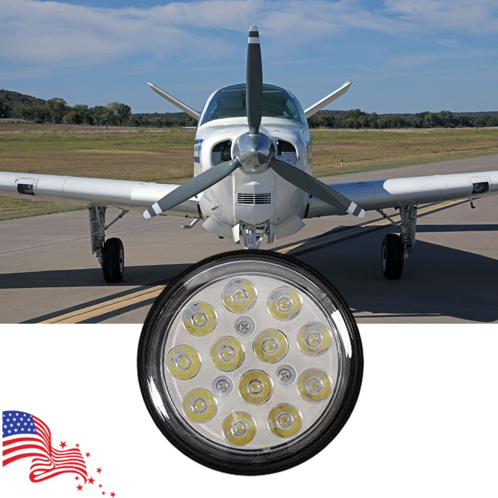 LED PAR36 Work Light 4-1/2″ Aircraft Landing Light Aviation Grade Spot Beam 4596