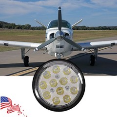 LED PAR36 Work Light 4-1/2″ Aircraft Landing Light Aviation Grade Spot Beam 4596