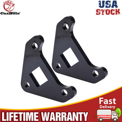 2X Black Track Motor Reinforcement Bracket Kit for Mini Excavator Universal