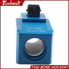 Findmall 477/00824 02/124661 Solenoid Coil for JCB Backhoe Loaders 3CX 4CX 1400B