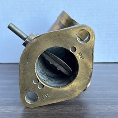 Vintage Antique Brass Tractor Carburetor Part Marked AAe 1 , 5lbs 4oz 7” L Rare!