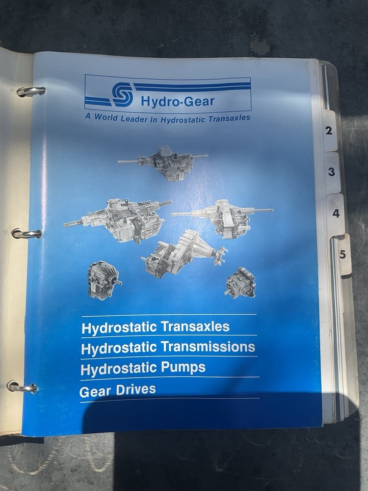 Hydro-Gear Service Imformation Booklet Repair Manual 1994