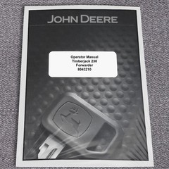 John Deere 200A Skidder Owners Operators Manual – 8043210
