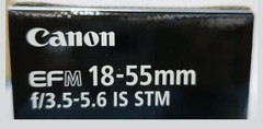 Canon EF-M 18-55 F3.5-5.6 IS STM