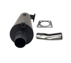 New Muffler w/ Exhaust Pipe & Gasket for Kubota B6100 B7100 D650 D750