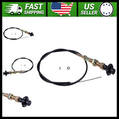 Universal Locking Vernier Throttle Cable 5ft for Truck Chipper