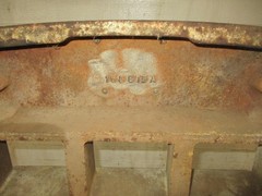 Oliver 1650 Original Cast Iron Bar Grill 158875A NICE, Tractor