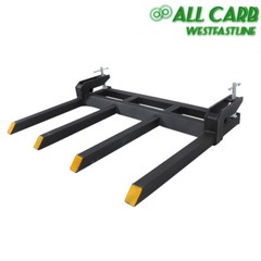 For Tractor Skid Steer Buckets 2500lbs Clamp on Heavy Debris Fork 42″ Universal