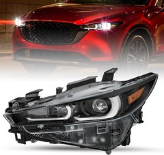 Headlight Assembly Without AFS for 2022-2024 CX-5 Full LED Driver Left Side