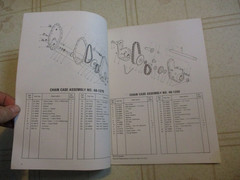 Toro 5 hp rear tine tiller 58160 Parts Catalog Manual