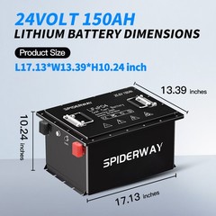 24V 150Ah Scissor Lift LiFePO4 Lithium Battery For Skyjack SJIII 4626 4632 3219