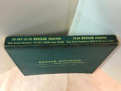 1950s Euclid Heavy Tractor/Scraper Parts GMC Catalog