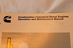 3379052-10 Cummins Manual Construction Industrial Diesel Engines Operation Maint