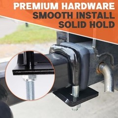 Hitch Stabilizer 2 Inch – Anti Rattle Hitch Clamp & Tightener for Trailers, Univ