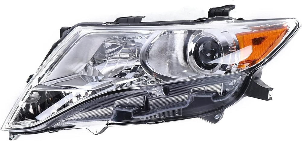09-16 Toyota Venza Halogen Headlight Left Driver Black Housing Clear Lens