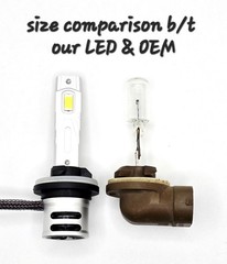 💡Pair Ultra LED Headlight Bulbs for John Deere X700, X720, X724 Mower⬆️Visibili