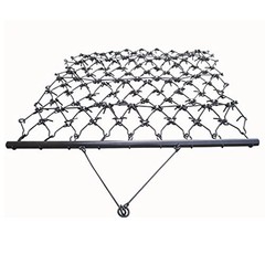 Field Tuff Heavy-Duty Drag Harrow, 4ft. x 4ft., 7 Tine Rows, 1/2in. Tines,