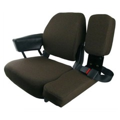 Dark Brown Instructional Seat Fits John Deere 3055, 3140, 3150, 3155, 3255, 4030