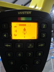 2020 Hyster J35XNT 3500lb Electric 3 Stage Mast 36-Volt Sideshift Forklift #3