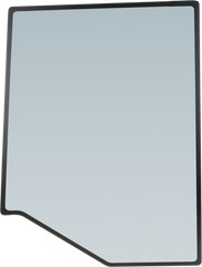 1340194C1: 0.12″ Thickness Glass Left Side Door Window fits Case 7150 7210 7250