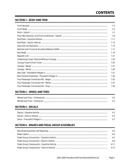 2005 2006 Gas & Electric Service Parts Manual Club Car Precedent 0406P