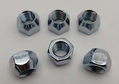 Ford Tractor Wheel Lug Nut 1/2-20 Nuts 6 Pack N NAA 2N 9N 8N 600 601 801 861 900