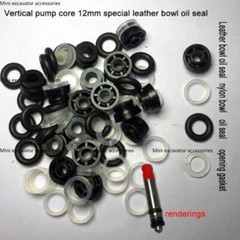5 sets of 2T Hydraulic Jack Horizontal Sealing Ring Kit For 11/12mm Plunger