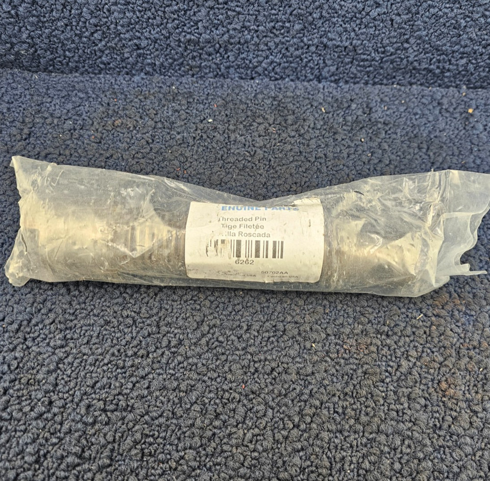 Paccar 6262: 1-3/8 inch Threaded Spring Pin 7.375 inches Long