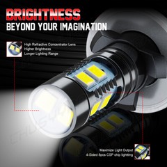 2 SUPER Bright LED light bulbs for Holland / Case HALOGEN Bulb 9847313 12v 37.5w