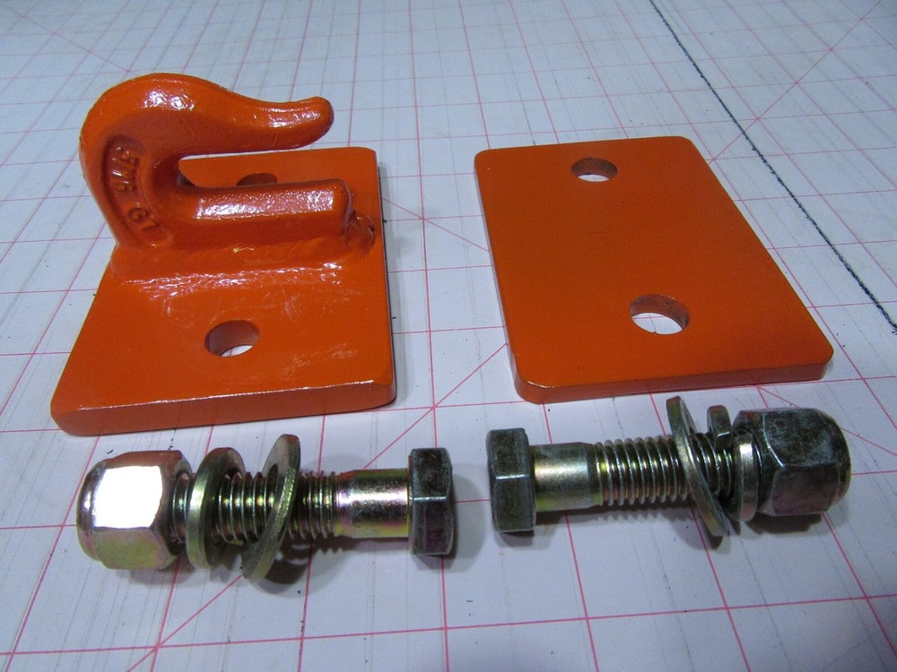 KUBOTA Tractor 3/8″ grab bucket hook bolt on. ,*** USA CERTIFIED WELDED**
