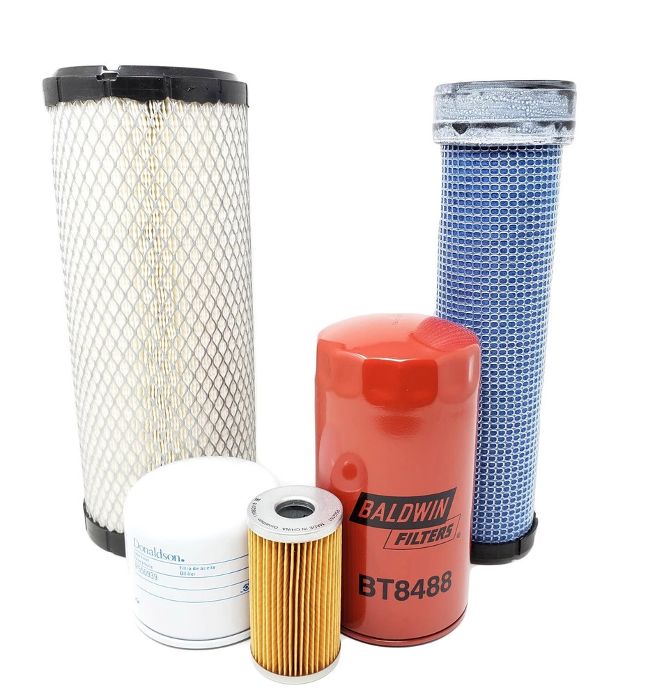CFKIT Maint Filter Kit for Kubota MX5000DT, MX5000F Tractor w/V2403 Eng.
