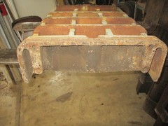Oliver 1650 Original Cast Iron Bar Grill 158875A NICE, Tractor