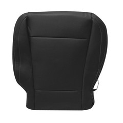 Black Perforated Leather Driver Bottom Seat Cover Ford F150 Lariat 2015-2017
