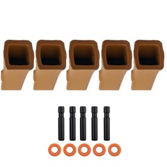 Bucket Teeth for CAT J200 Series 1U-3202 8E6208 8E6209 5PCS Steel w/ Pins