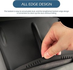 Wireless Charging Mat for Tesla Model Y/3 (2021-2025), Anti-Slip Color: Black