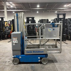 2017 Genie GR20 350lbs Capacity Used Vertical Mast Platform 306 Hrs