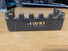 RWM Universal Brand New Weld-On 3″x6″ Raw Steel Step 1/4″ Thick