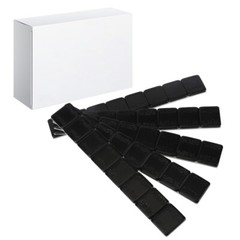 1/4oz, 0.25oz, Black, Adhesive Stick on Wheel Weights, EasyPeel Type,black